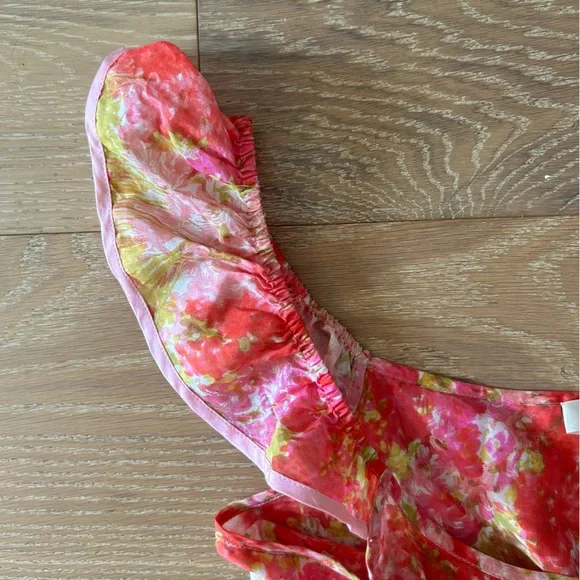 LoveShackFancy Madsen floral cutout maxi dress - Picture 6 of 12